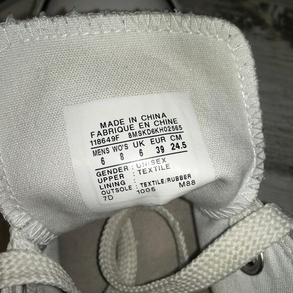 Converse Drew Brophy Womens 8 LImited Edition Art to Wear Sneaker Chuck Mens 6 - Picture 10 of 11